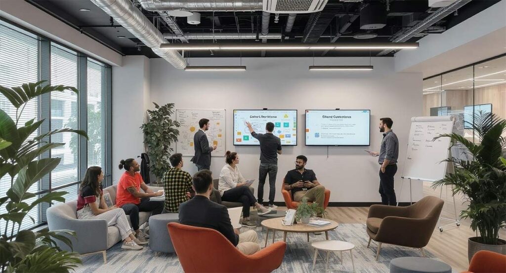 sg it office interior design