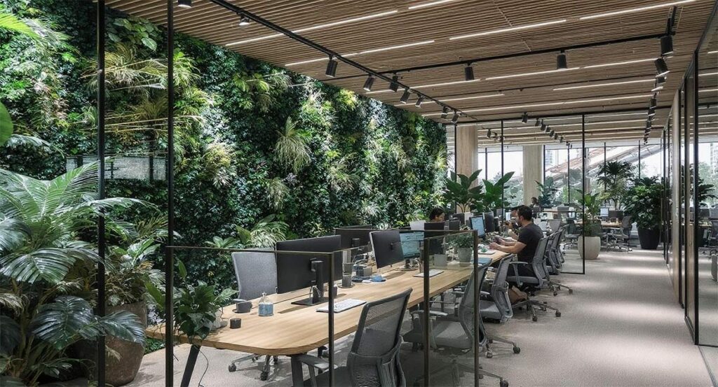 plants it office interior design