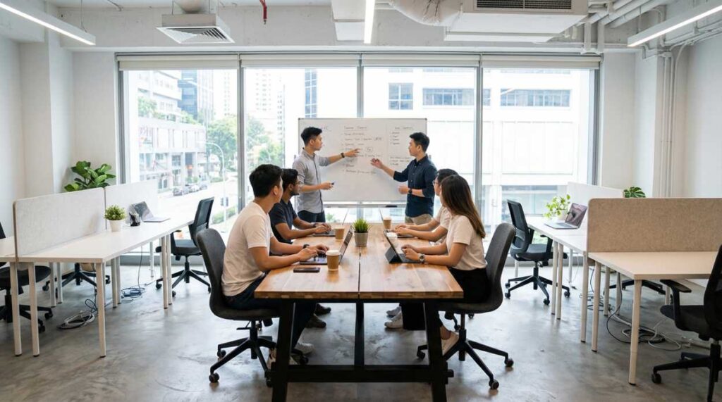 SG office renovation cost