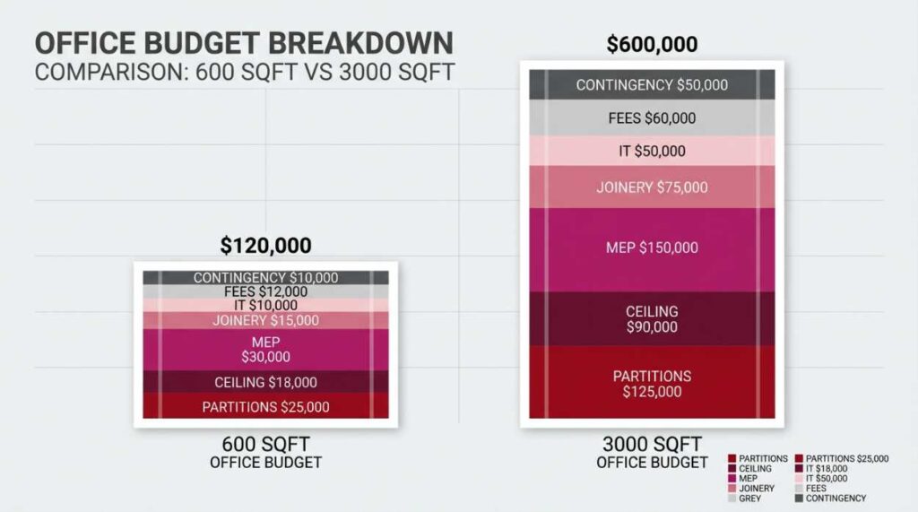 budget office renovation cost singapore
