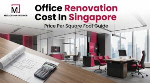 Office Renovation Cost In Singapore: Price Per Square Foot And What Affects It