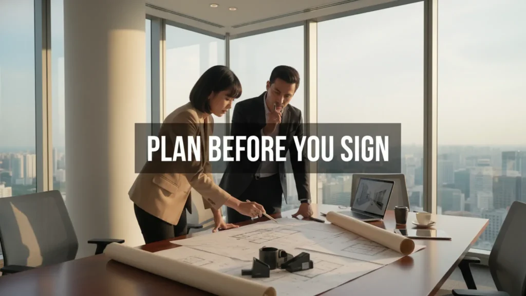 singapore Office Renovation Checklist