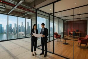 Singapore office fit out cost per square foot
