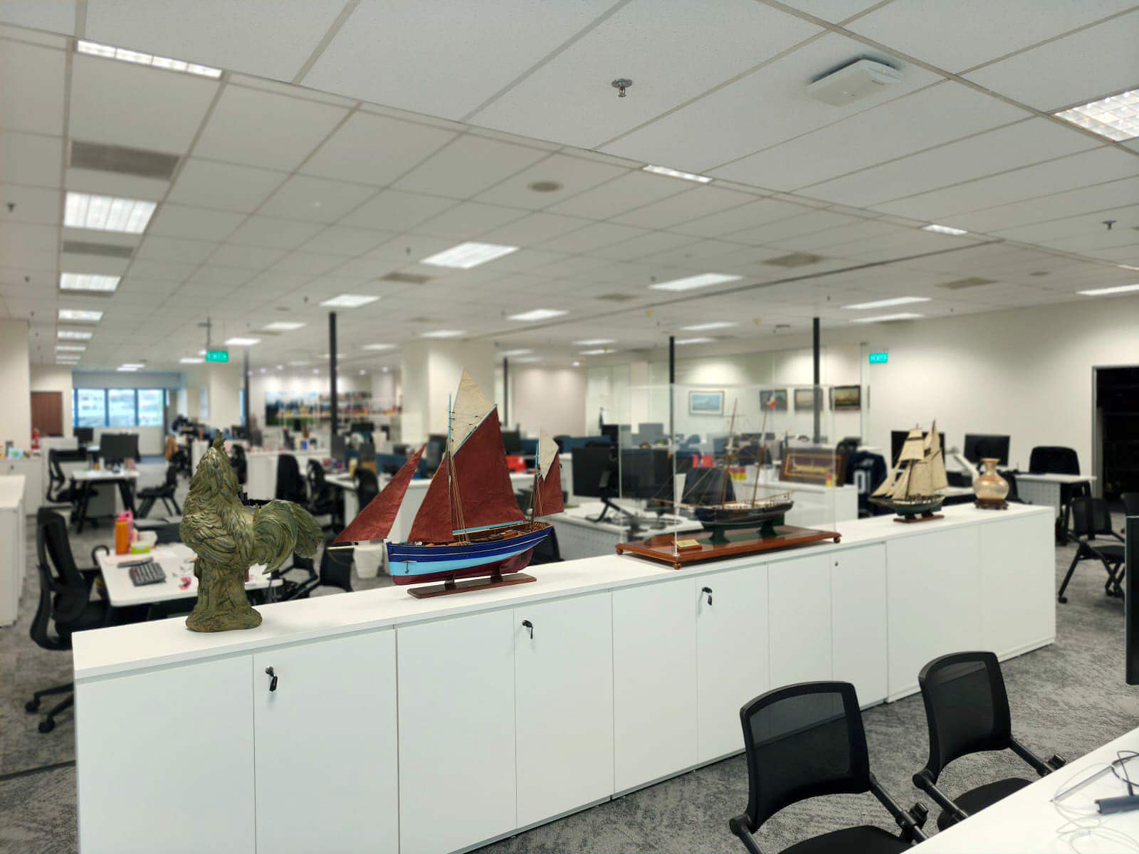 New Tech Park office interior, project photo 4. Metadesign Interior, Singapore.