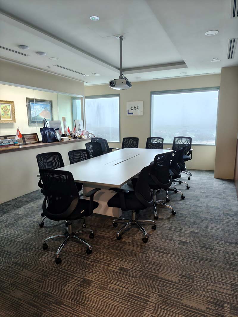 Suntec City Tower 4 office interior, project photo 3. Metadesign Interior, Singapore.